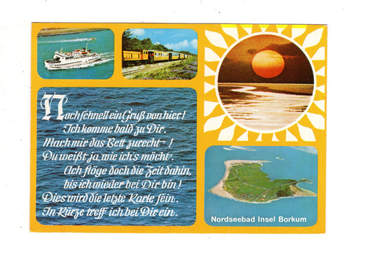 Ansichtskarte Nordseebad Insel Borkum / J1-66