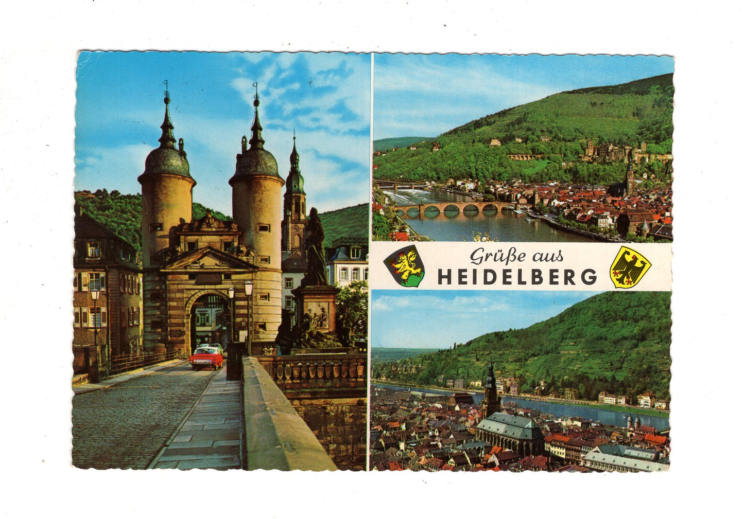Ansichtskarte Grüße aus Heidelberg / I1-68