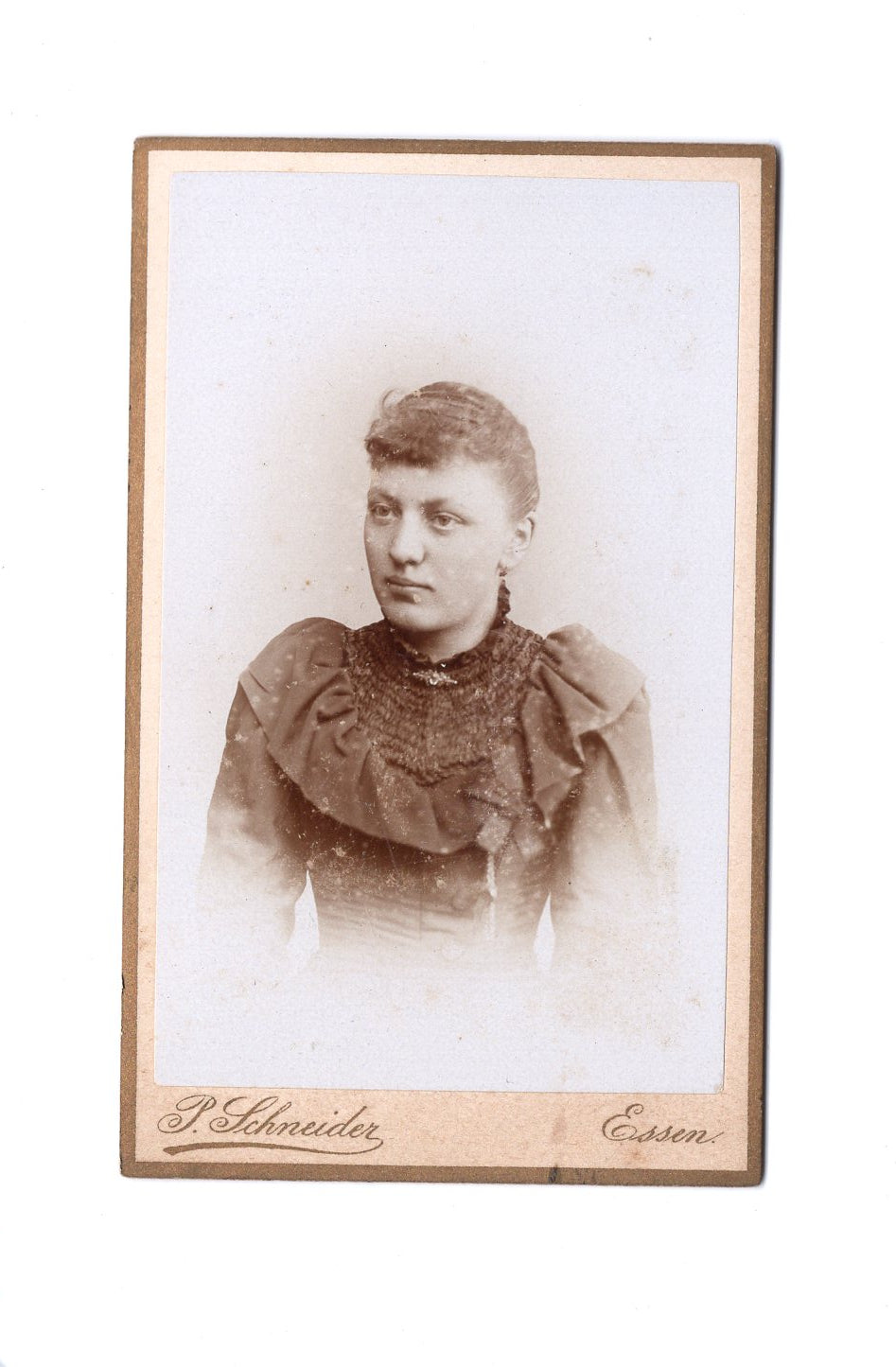 Fotografie Damenportrait - Essen 1890er