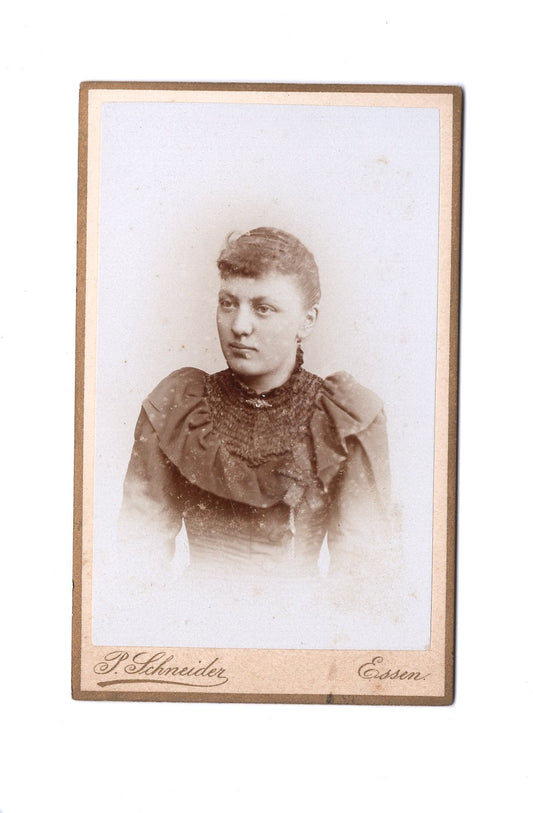 Fotografie Damenportrait - Essen 1890er
