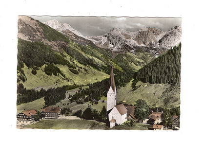 Ansichtskarte Mittelberg / Kleinwalsertal / Österreich