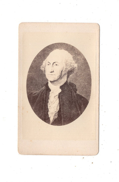 Fotografie Kunst / 1. Präsident der USA George Washington - 1870er
