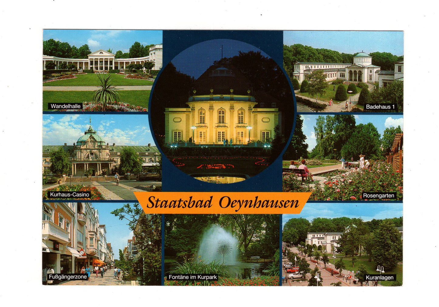 Ansichtskarte Bad Oeynhausen / Kurhaus-Casino +++