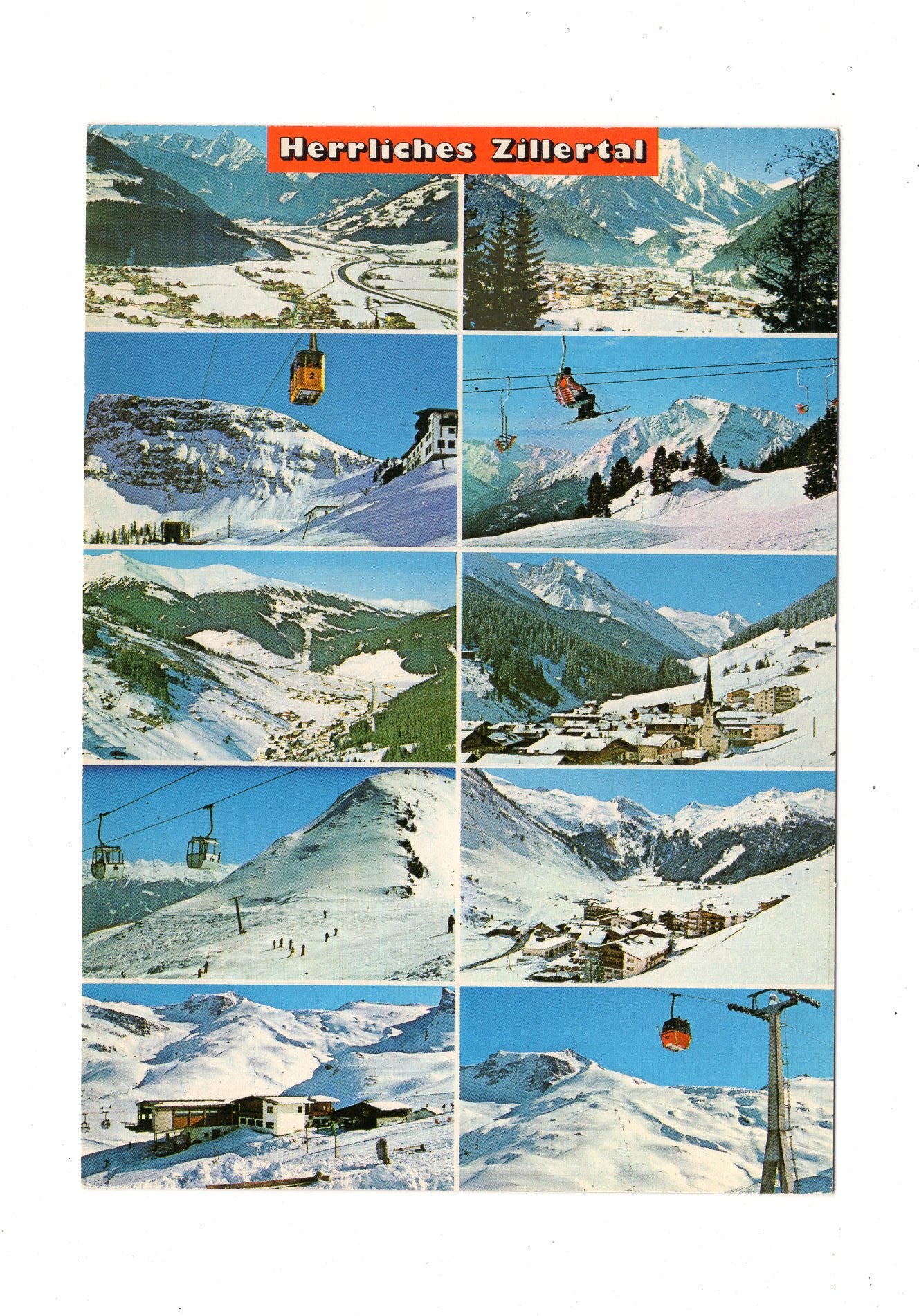 Ansichtskarte Herrliches Zillertal / Tirol / Österreich