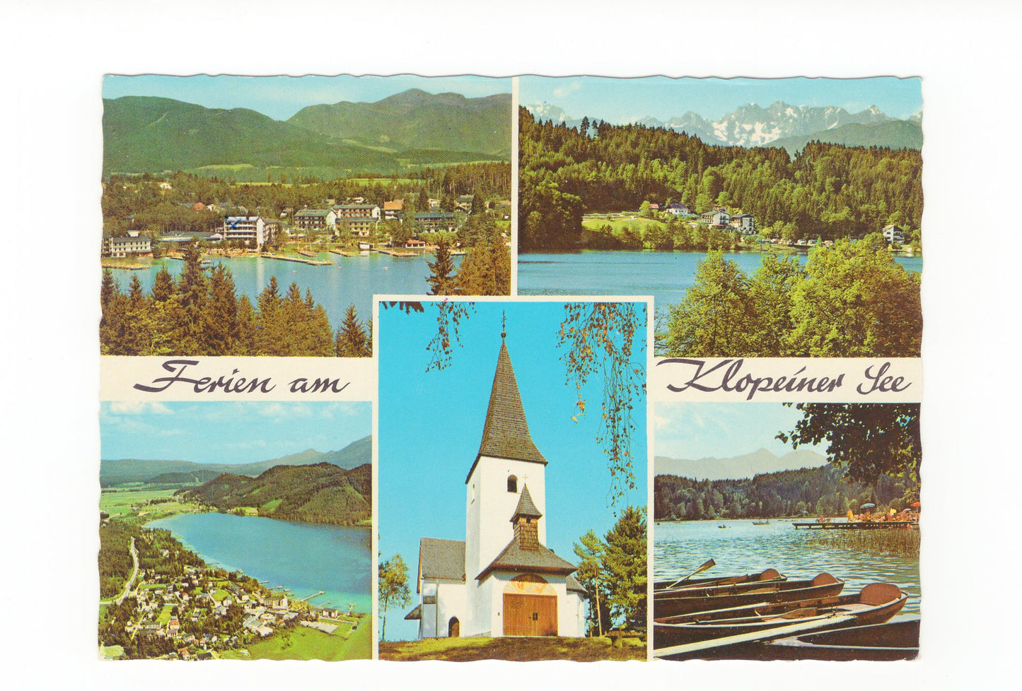 Ansichtskarte Klopeiner See / Kärnten / Österreich