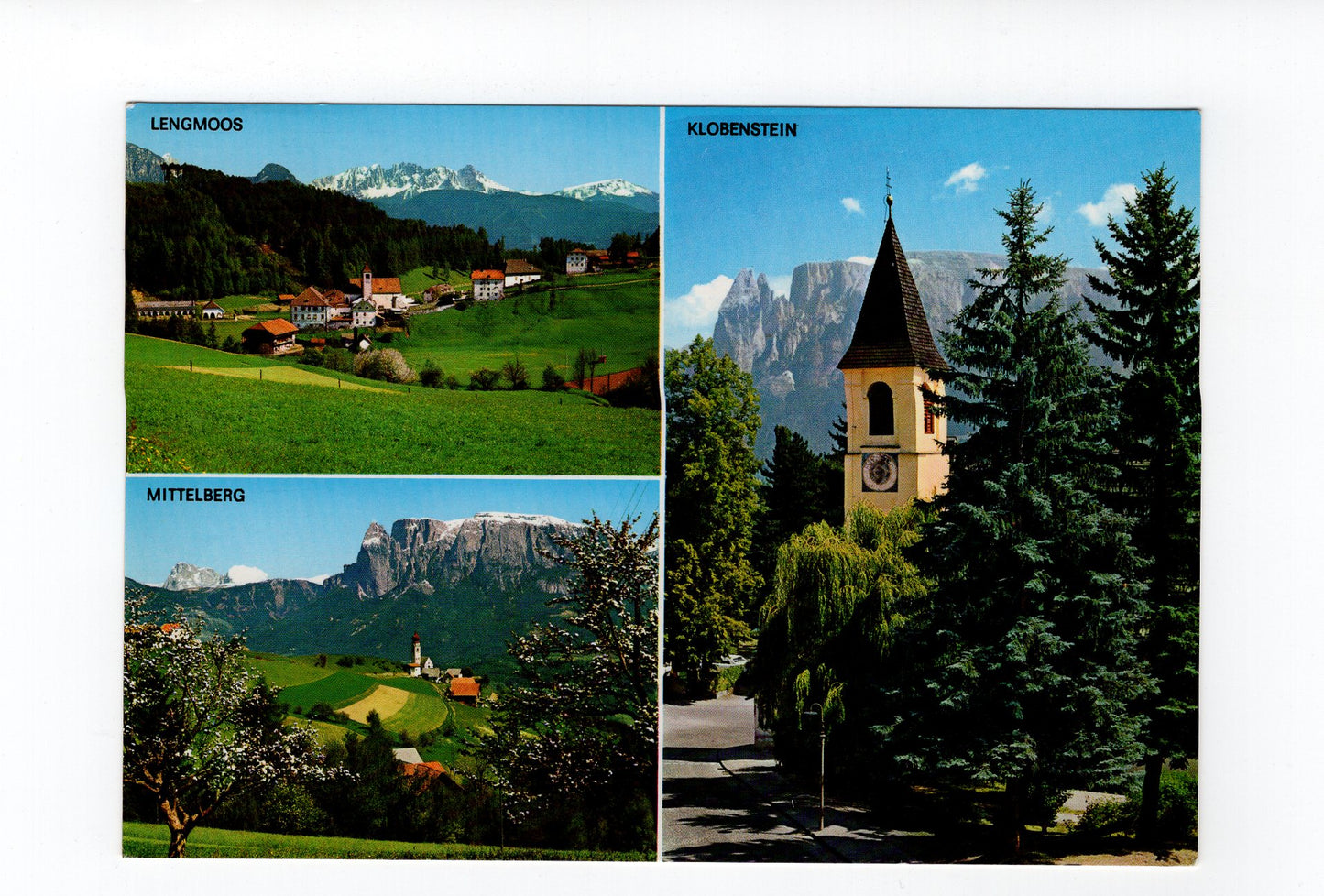 Ansichtskarte Klobenstein / Ritten / Südtirol / Italien
