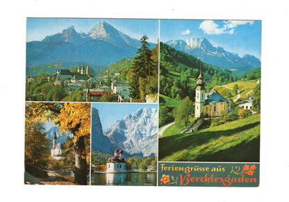 Ansichtskarte Berchtesgaden mit Watzmann +++