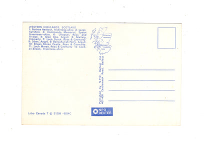 Ansichtskarte Western Highlands / Schottland / M1-69