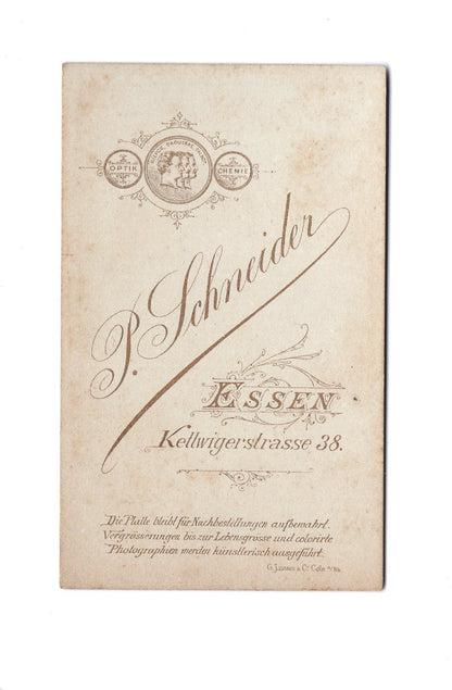 Fotografie Damenportrait - Essen 1890er