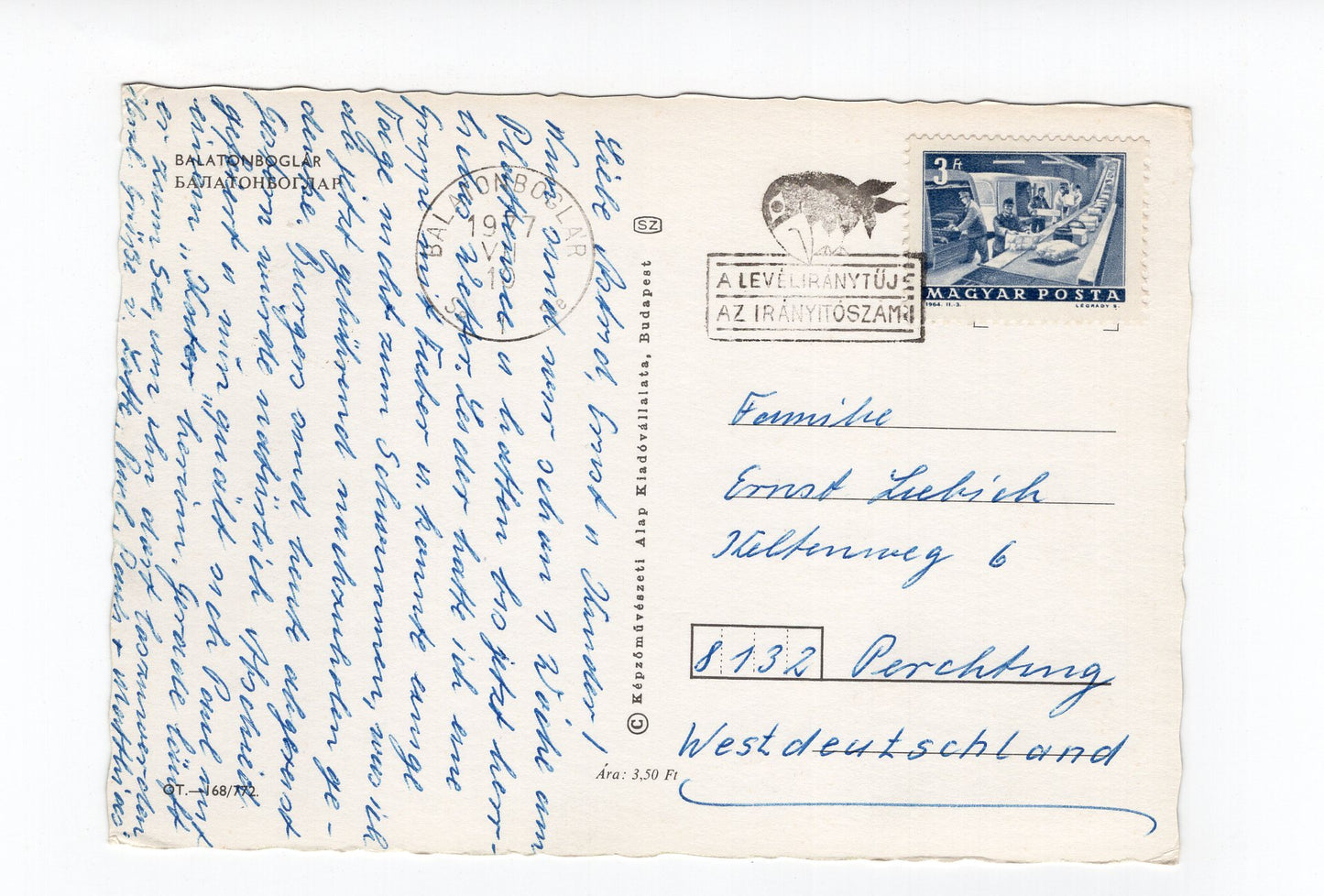 Ansichtskarte Balatonboglar / Ungarn