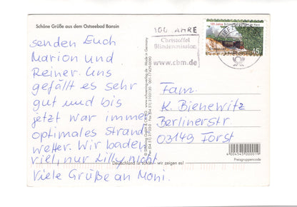 Ansichtskarte Insel Usedom / Kaiserbad Bansin