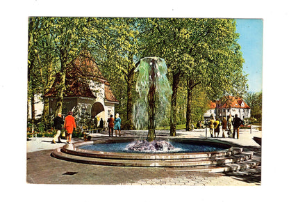 Ansichtskarte Bad Rothenfelde am Teutoburger Wald / Brunnen im Kurpark