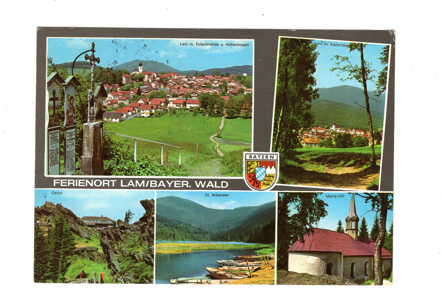 Ansichtskarte Lam / Bayerischer Wald