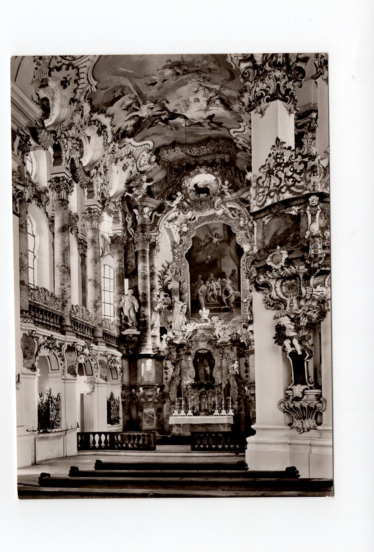 Ansichtskarte Die Wies / Wallfahrtskirche