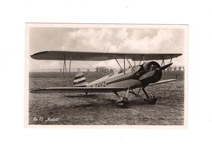 Ansichtskarte Flugzeug Flieger HE 72 Kadett - 1935