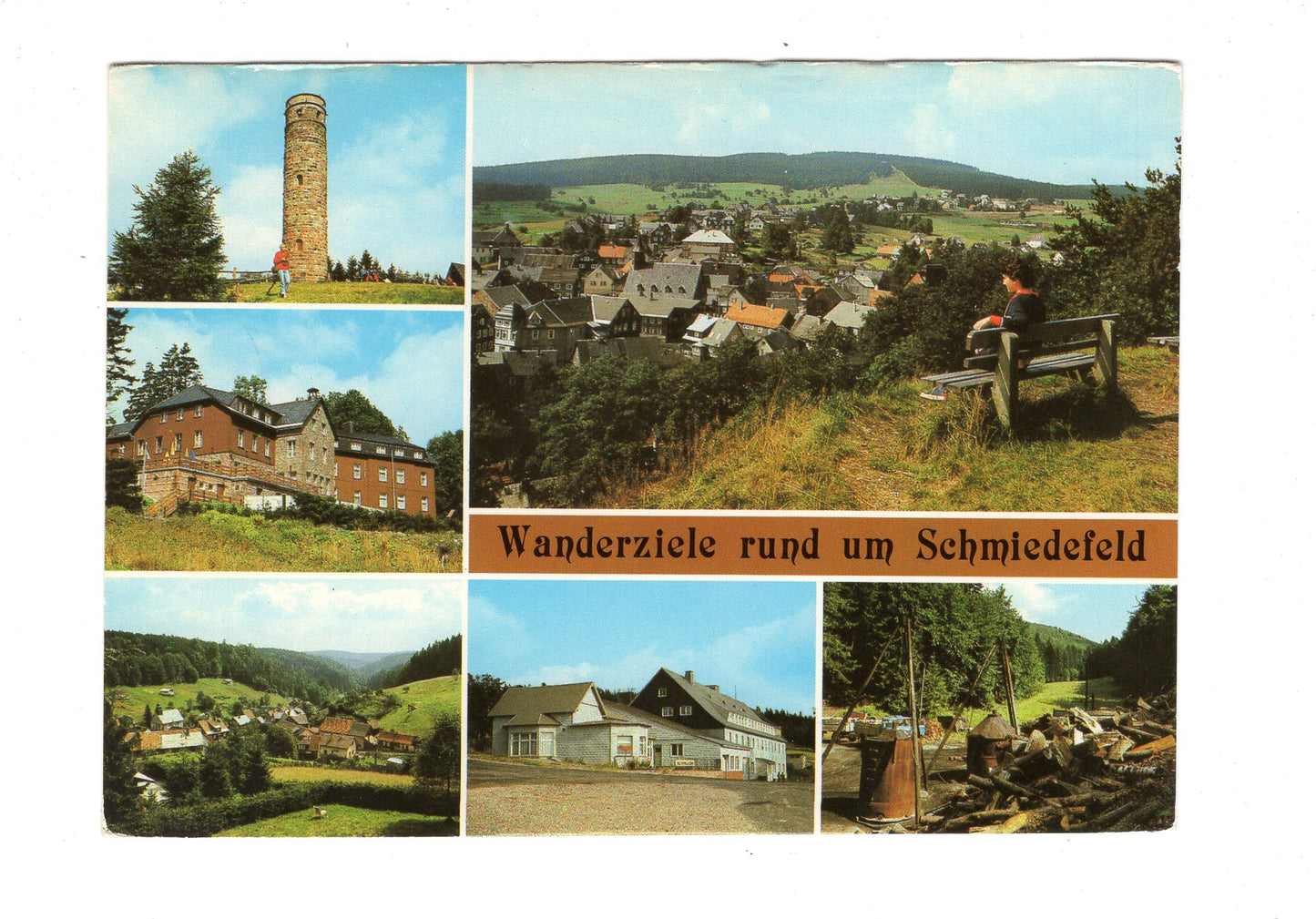 Ansichtskarte Wanderziele rund um Schmiedefeld / I1-51