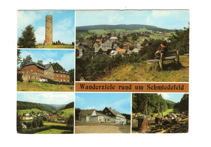 Ansichtskarte Wanderziele rund um Schmiedefeld / I1-51