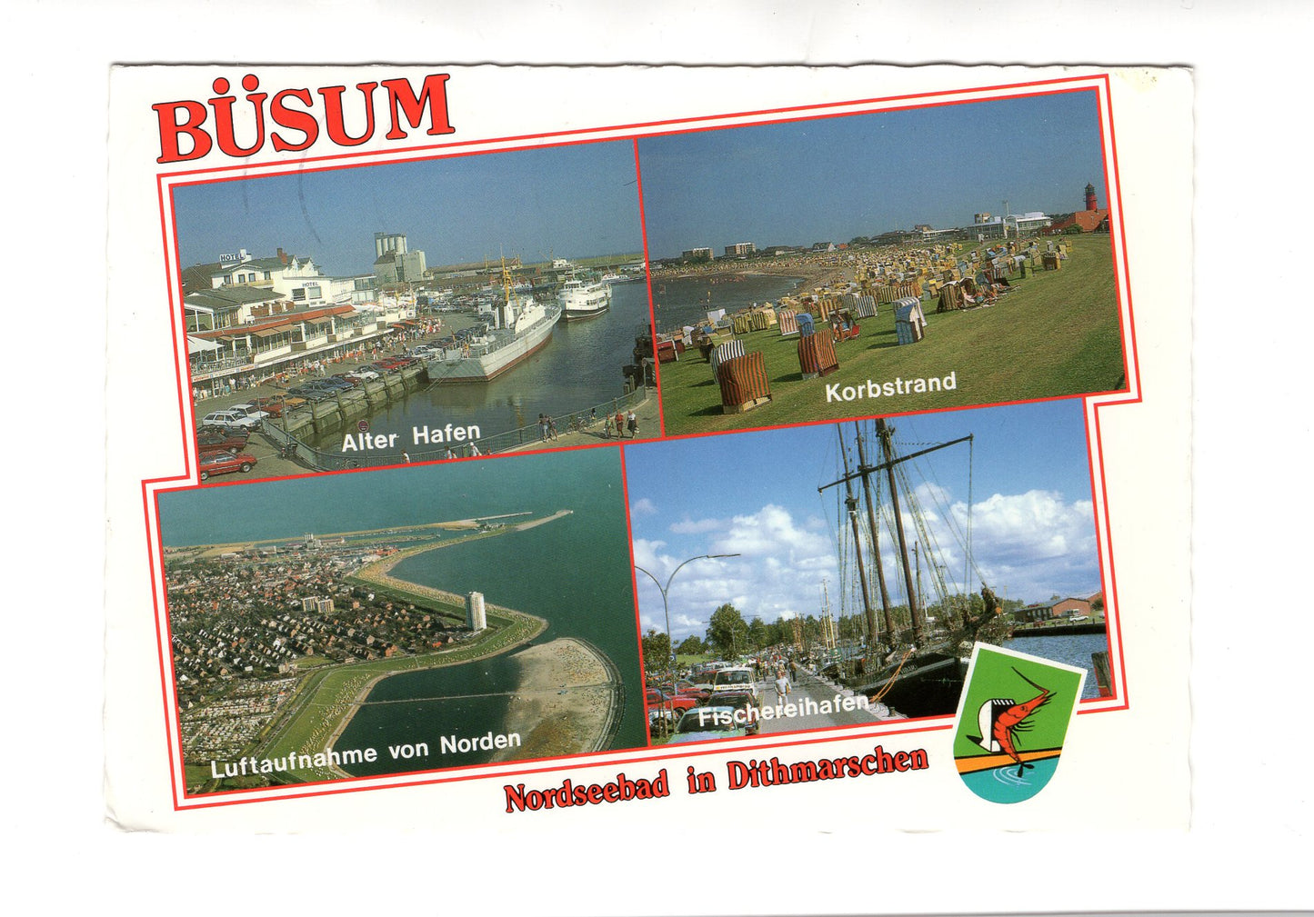 Ansichtskarte Nordseebad Büsum in Dithmarschen