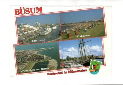 Ansichtskarte Nordseebad Büsum in Dithmarschen