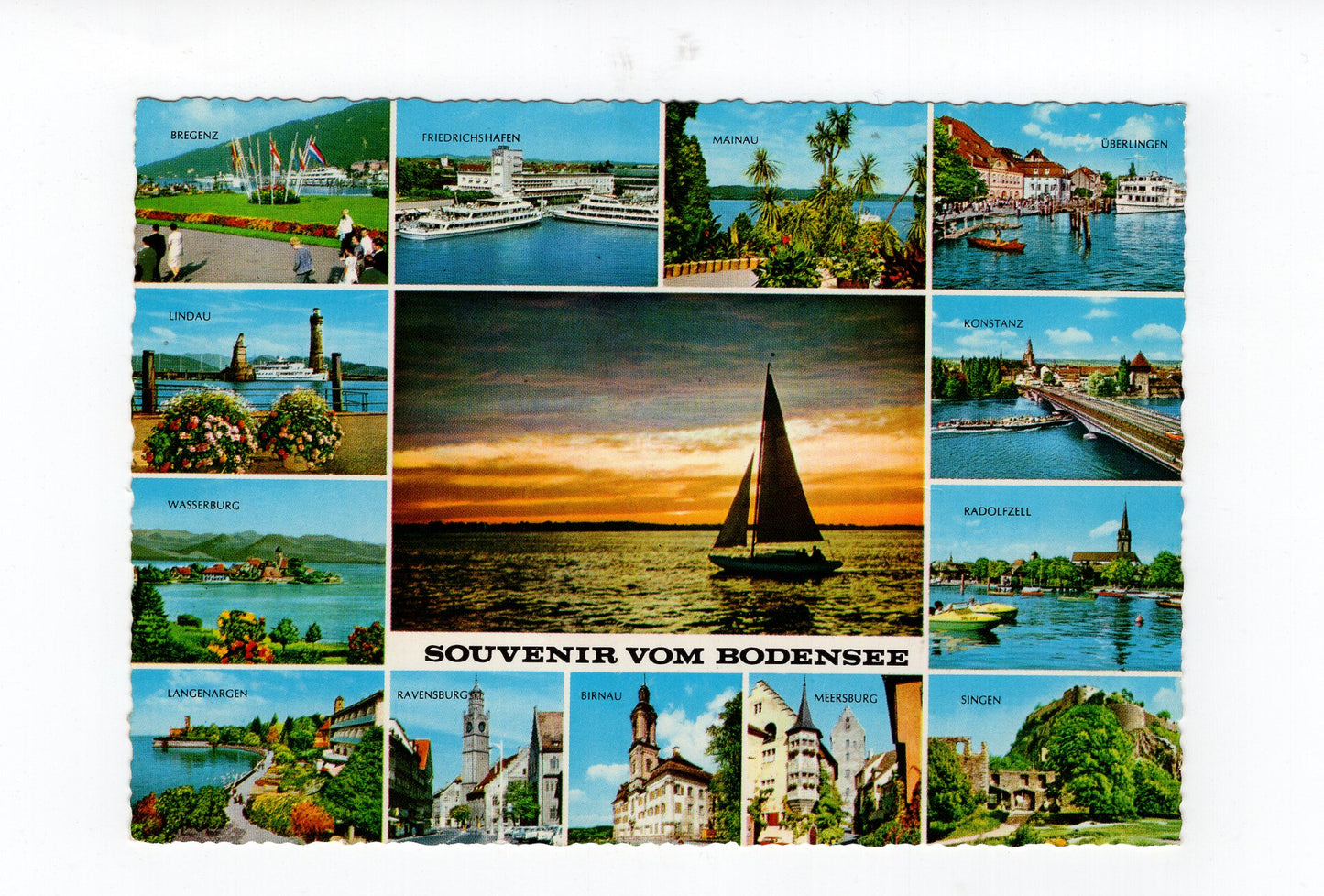 Ansichtskarte Bodensee / Bregenz / Lindau +++