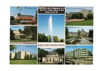 Ansichtskarte Bad Oeynhausen / Kurklinik am Park +++