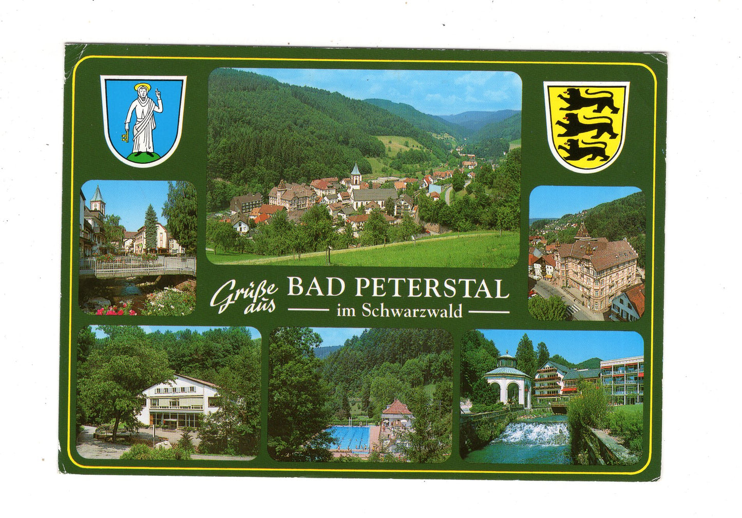 Ansichtskarte Bad Peterstal im Schwarzwald / K1-58