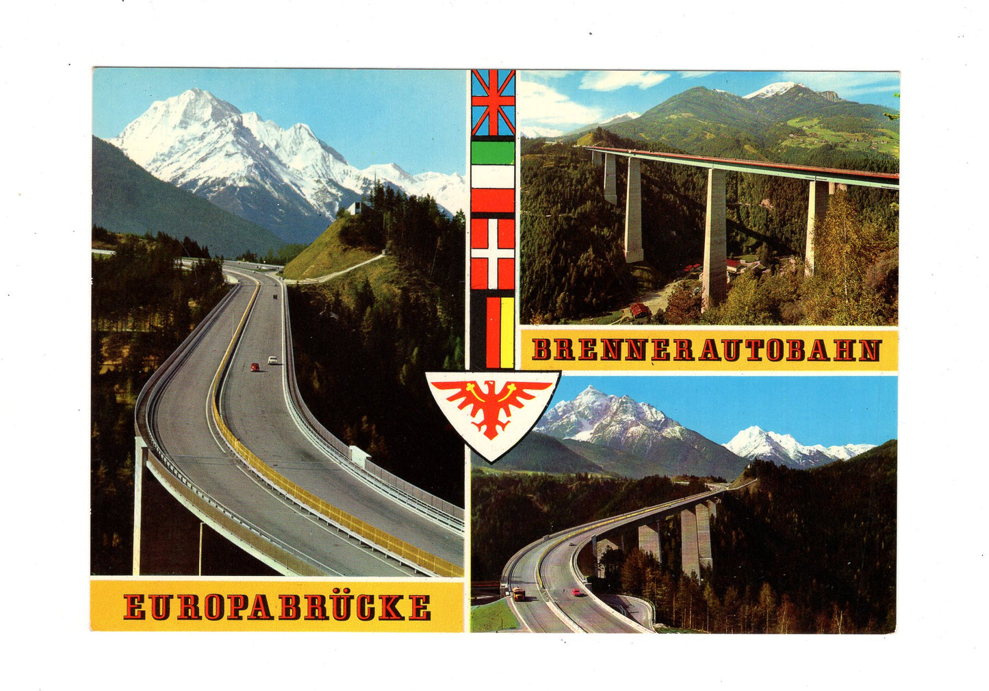 Ansichtskarte Brennerautobahn / Europabrücke / Österreich