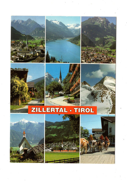 Ansichtskarte Zillertal / Tirol / Österreich