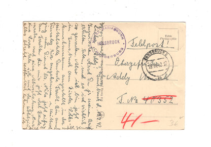 Ansichtskarte Feldpost - Innsbruck / Österreich 1942 / N1-64