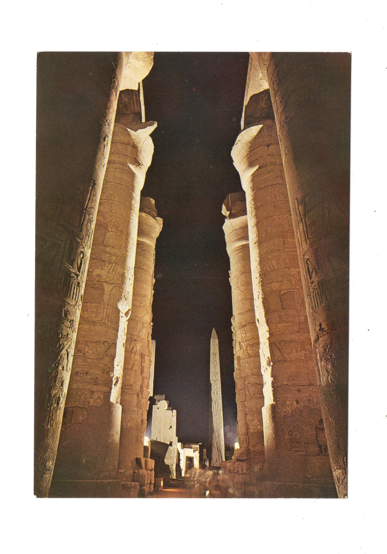 Ansichtskarte Karnak / Hypostyle Hall / Ägypten