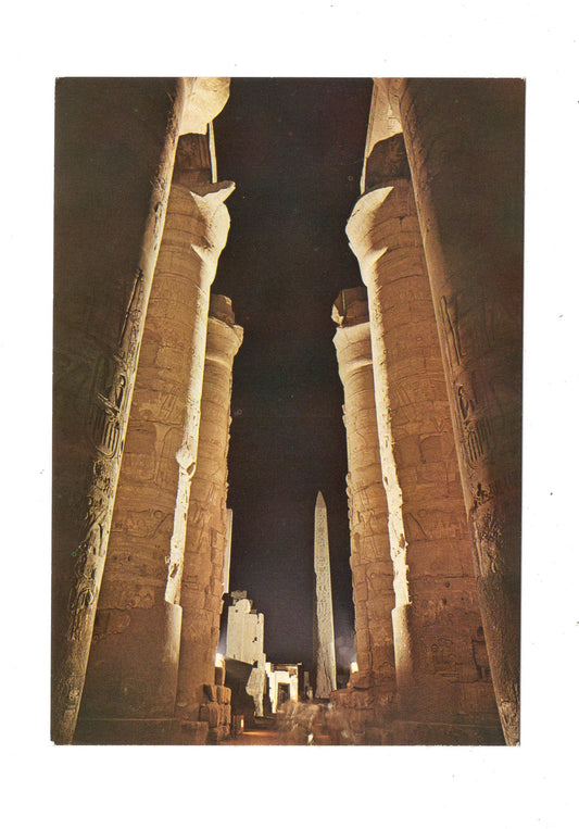 Ansichtskarte Karnak / Hypostyle Hall / Ägypten
