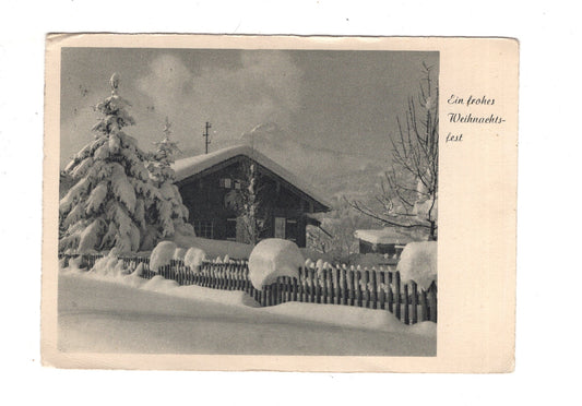 Ansichtskarte Feiertage / Frohe Weihnachten / K1-61