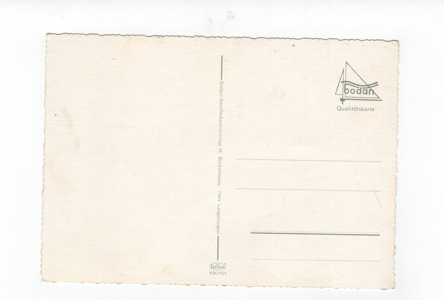 Ansichtskarte Bodensee / Bregenz / Lindau +++