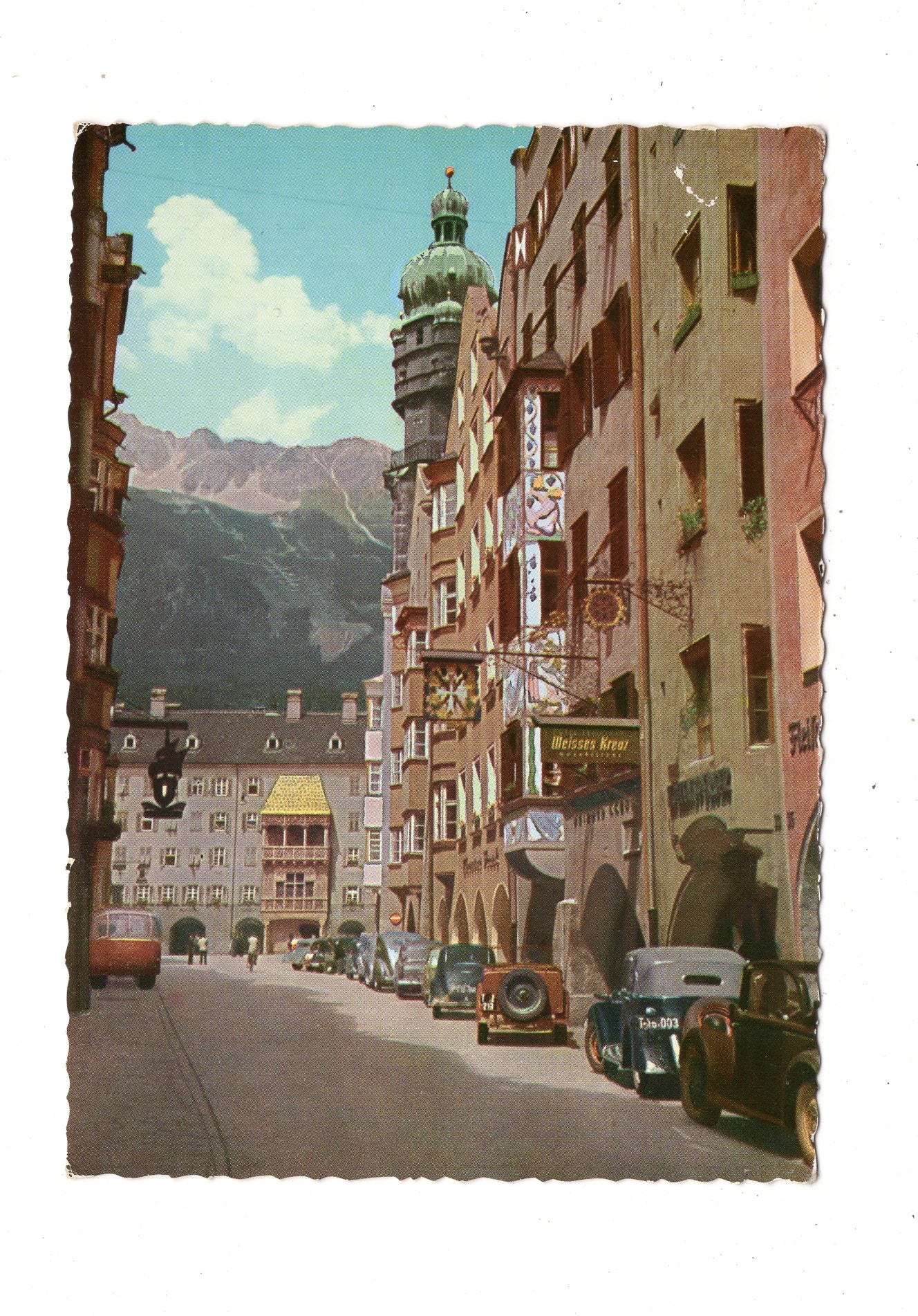 Ansichtskarte Innsbruck / Tirol / Herzog-Friedrich-Straße / Österreich / N1-64