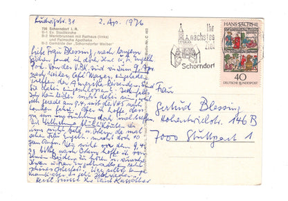 Ansichtskarte Schorndorf / Württemberg