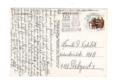 Ansichtskarte Nordseeheilbad Borkum / J1-66