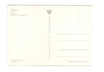 Ansichtskarte Wanderziele rund um Schmiedefeld / I1-51