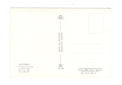 Ansichtskarte Montserrat / Gnadenbild / Spanien / M1-69