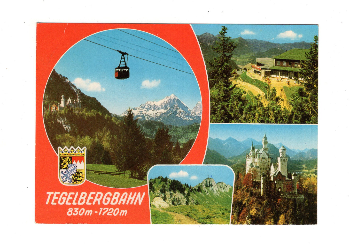 Ansichtskarte Tegelbergbahn