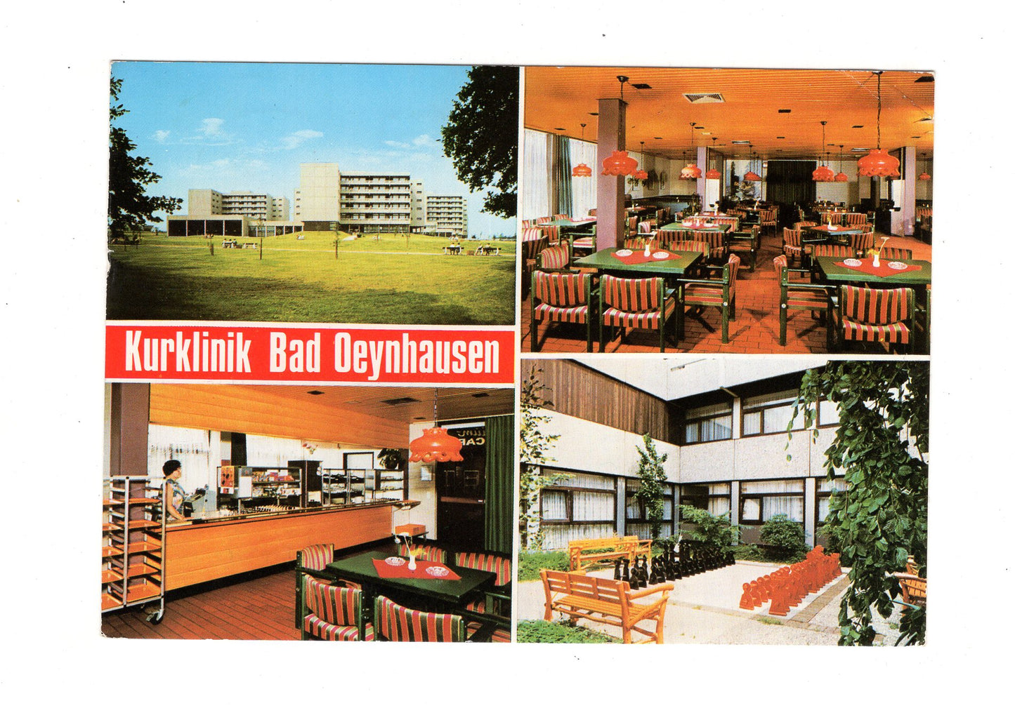 Ansichtskarte Bad Oeynhausen / Kurklinik