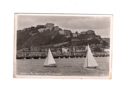 Ansichtskarte Koblenz am Rhein / Blick auf den Ehrenbreitstein / M1-63