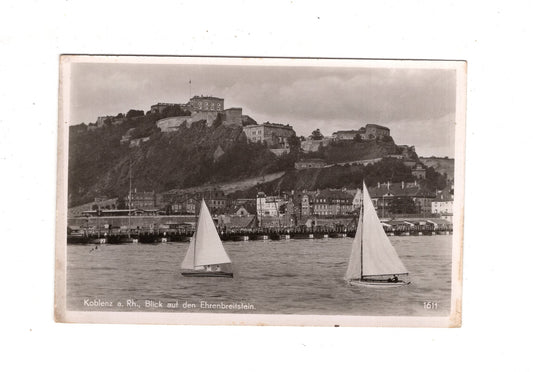 Ansichtskarte Koblenz am Rhein / Blick auf den Ehrenbreitstein / M1-63
