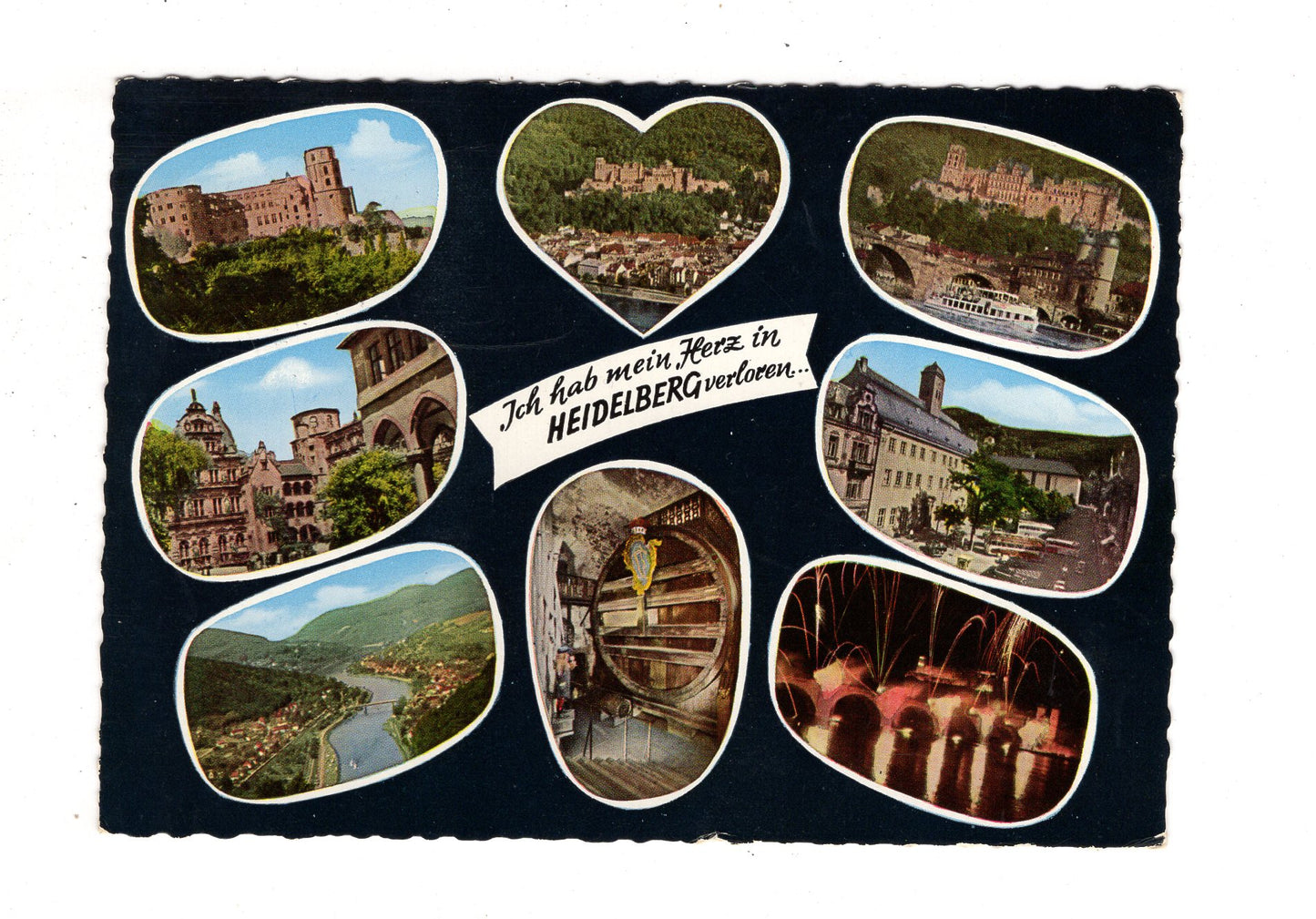 Ansichtskarte Ich hab mein Herz in Heidelberg verloren / I1-68