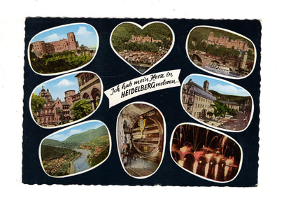 Ansichtskarte Ich hab mein Herz in Heidelberg verloren / I1-68