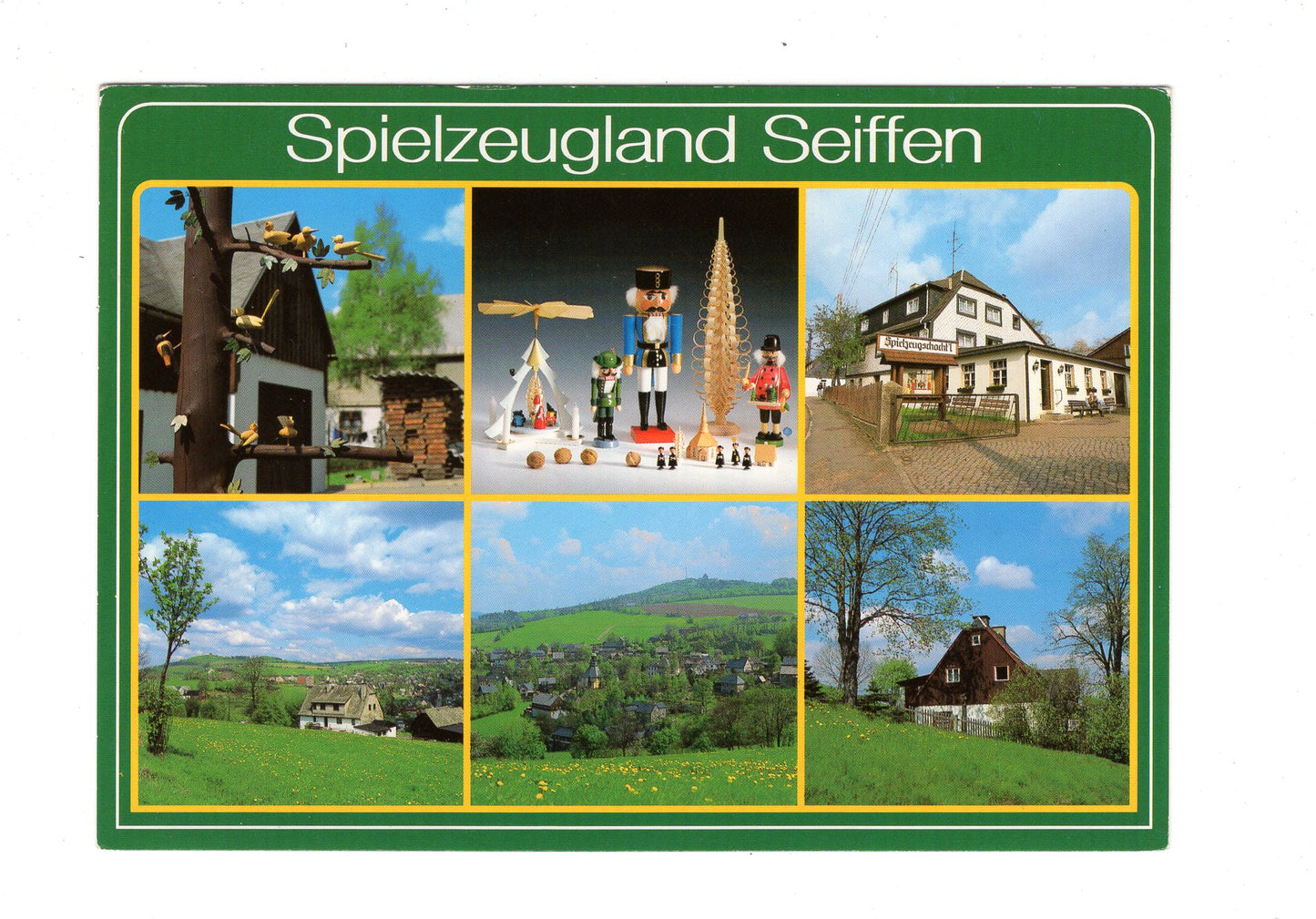 Ansichtskarte Spielzeugland Seiffen im Erzgebirge / I1-51