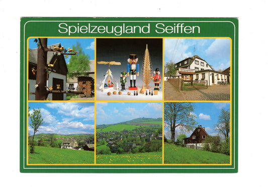 Ansichtskarte Spielzeugland Seiffen im Erzgebirge / I1-51