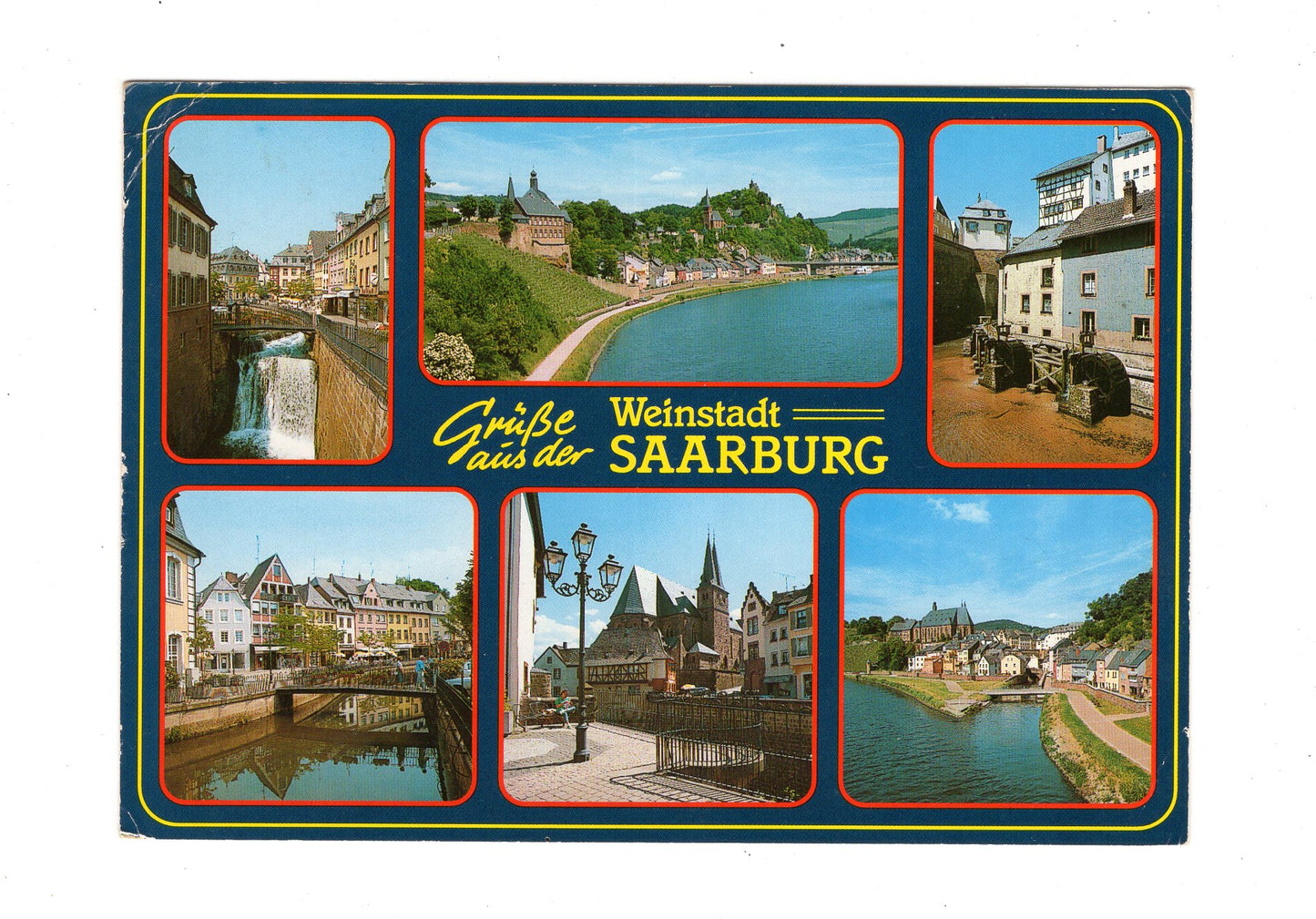 Ansichtskarte Saarburg an der Saar