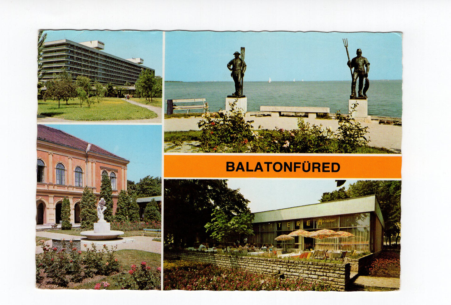 Ansichtskarte Balatonfüred / Ungarn