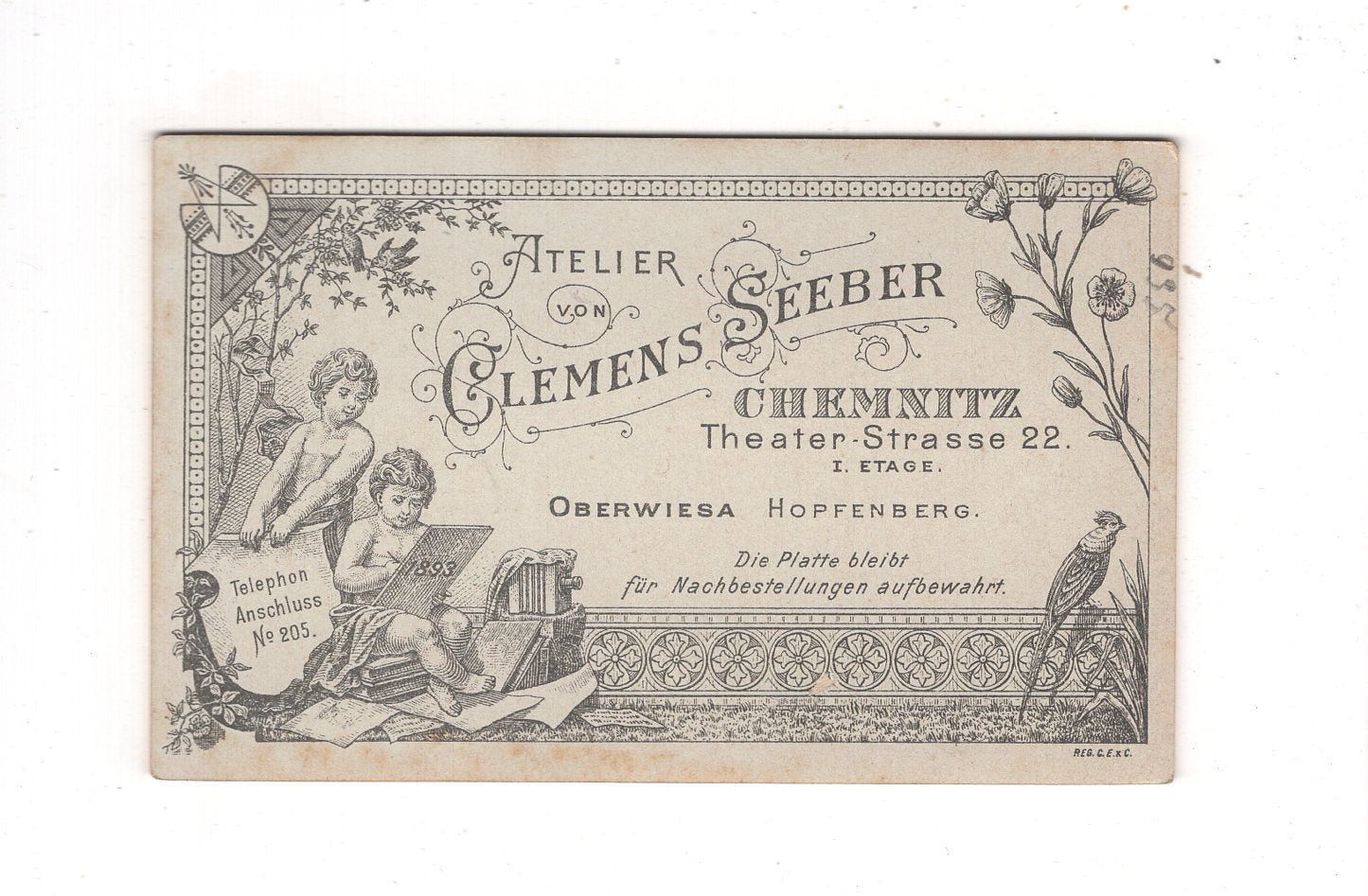 Fotografie Feiner Junge - Chemnitz 1890er / CDV M1-26