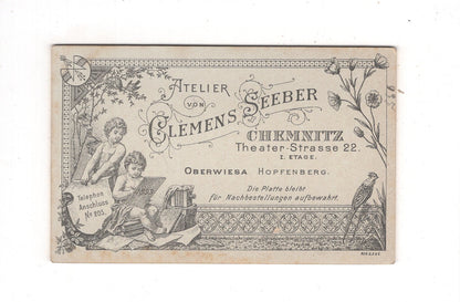 Fotografie Feiner Junge - Chemnitz 1890er / CDV M1-26